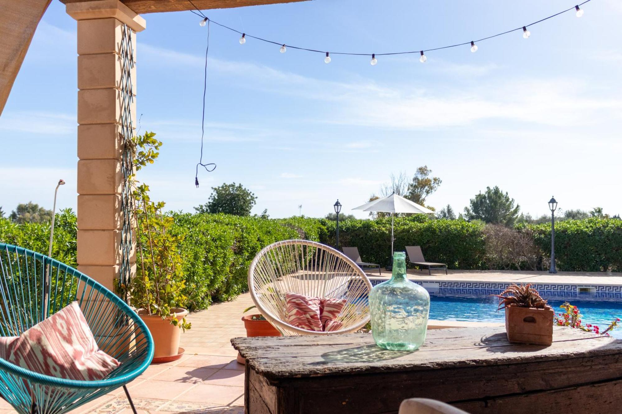 Villa Idyllische Natur-finca Mit 12m Pool & Meerblick Porto Cristo