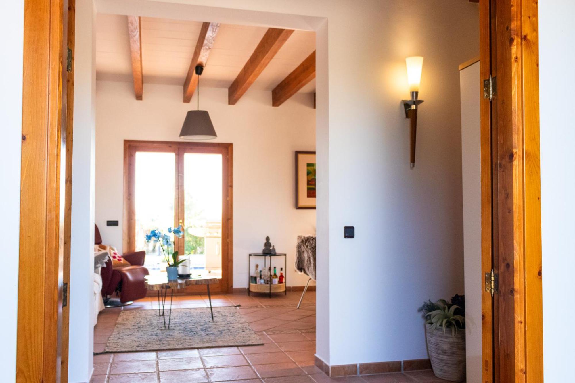 Idyllische Natur-finca Mit 12m Pool & Meerblick Villa
